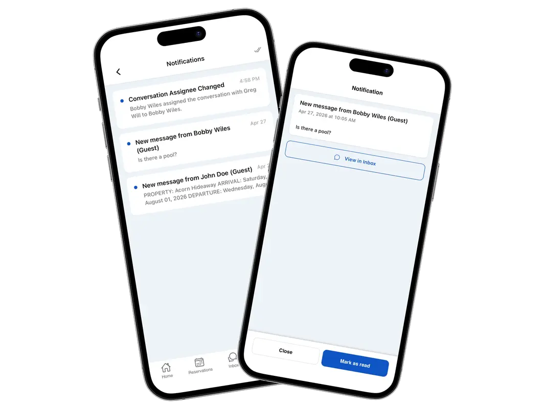 Real-time notifications