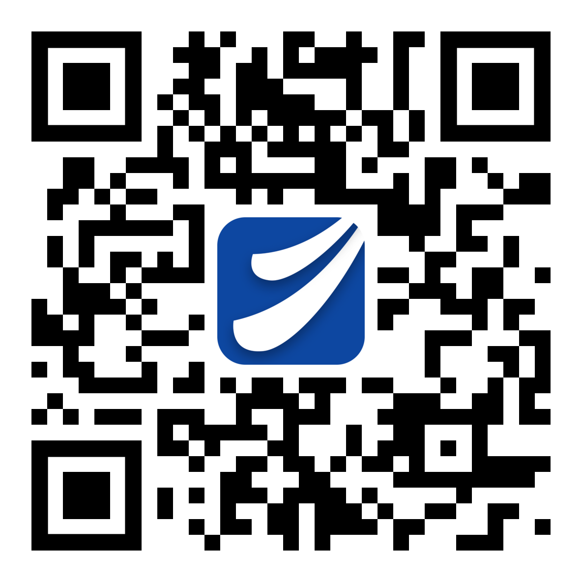 QR code linking to the Lodgix Admin app download